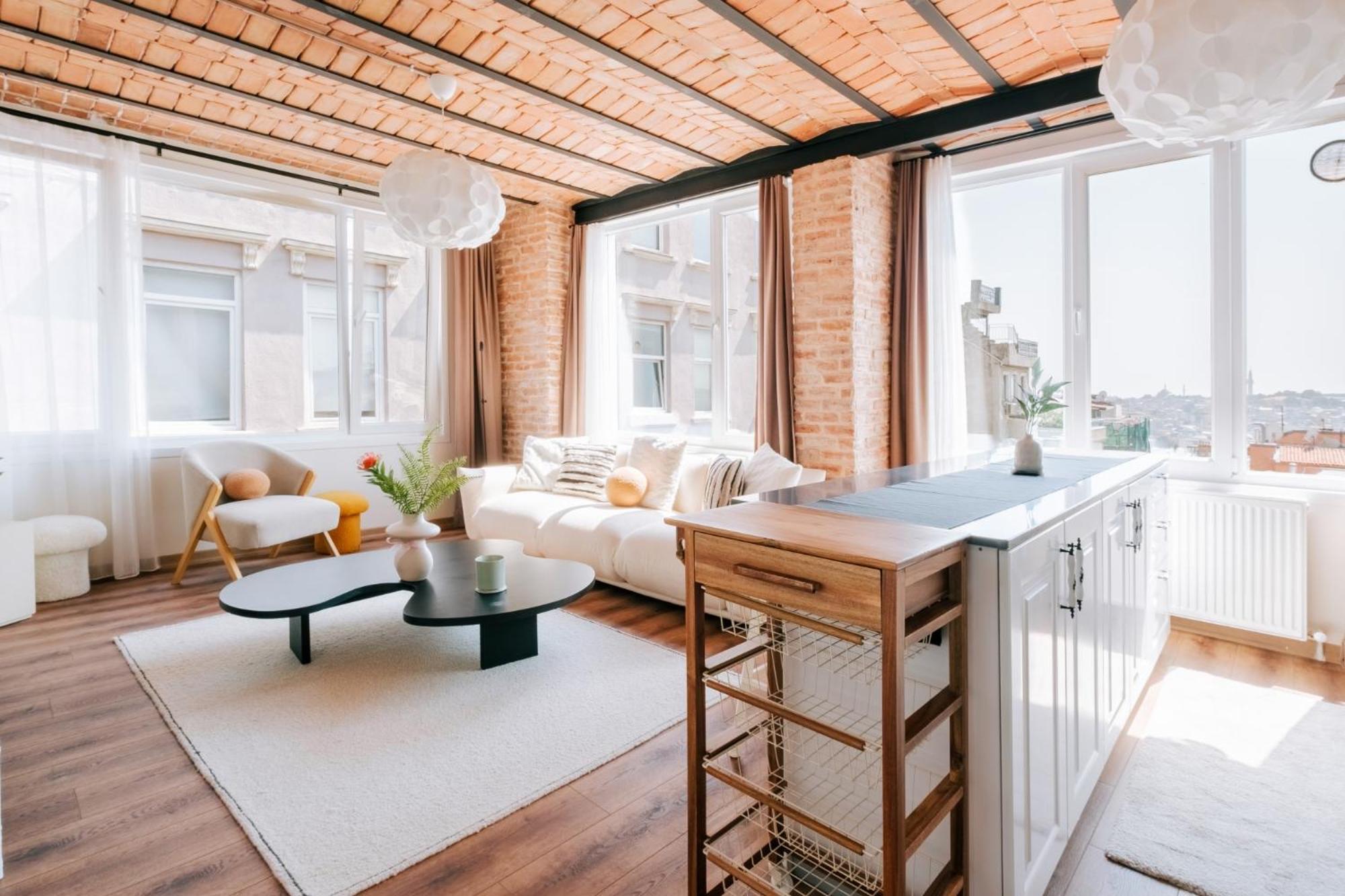 Flat W City View Near Galata Tower In Istiklal Ave Apartment Istanbul Exterior photo