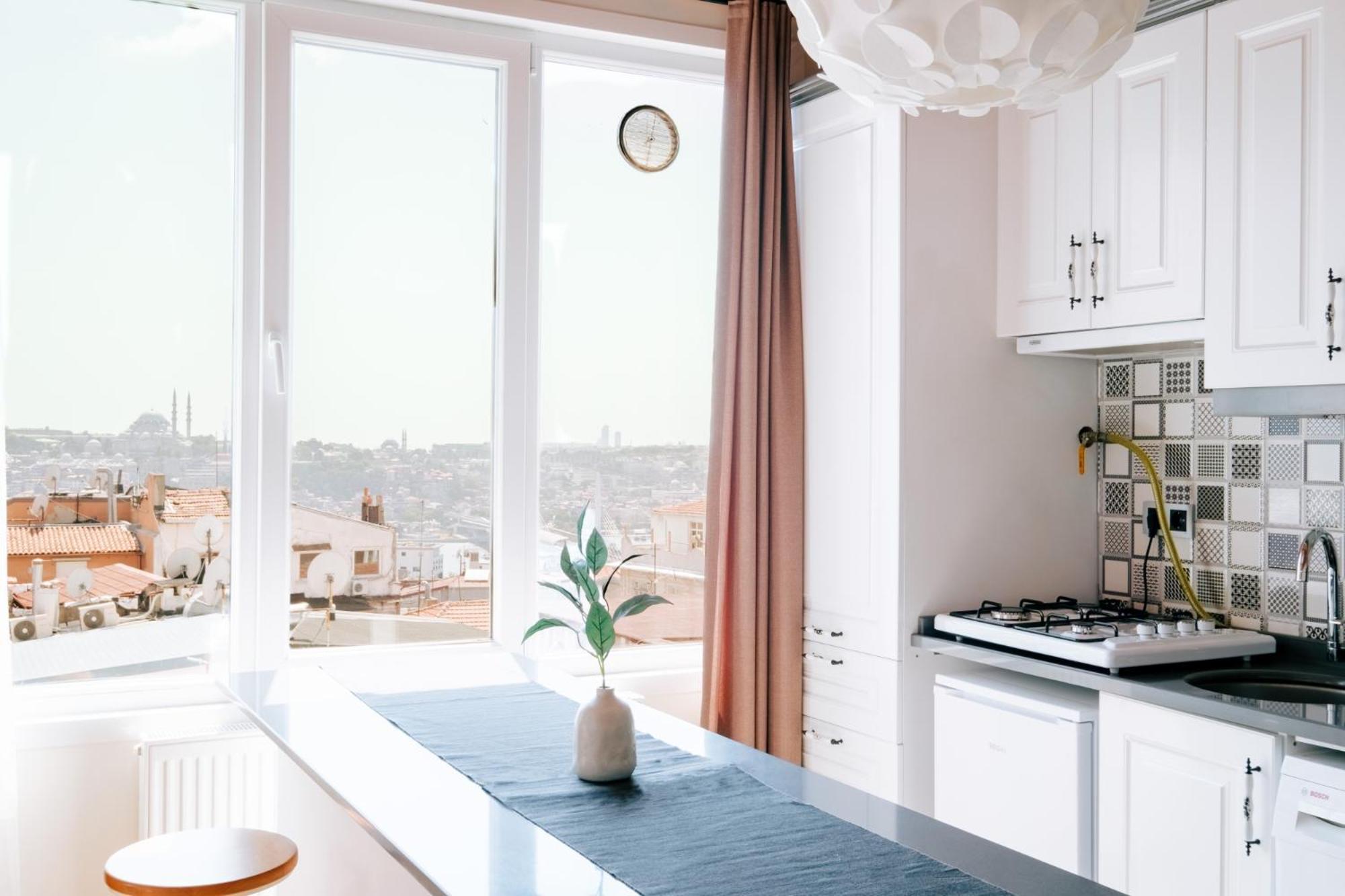 Flat W City View Near Galata Tower In Istiklal Ave Apartment Istanbul Exterior photo